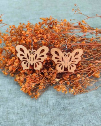 2  β  σκουλαρικια ξυλινα πεταλουδες (1)